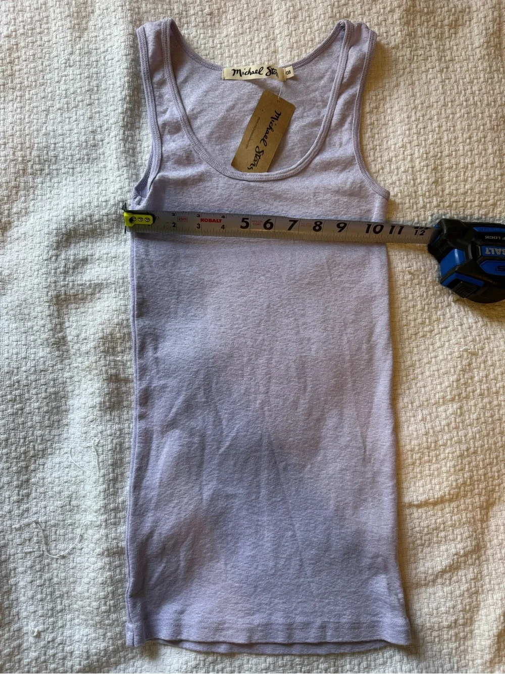 Michael Stars Lilac Scoop Tank Top
